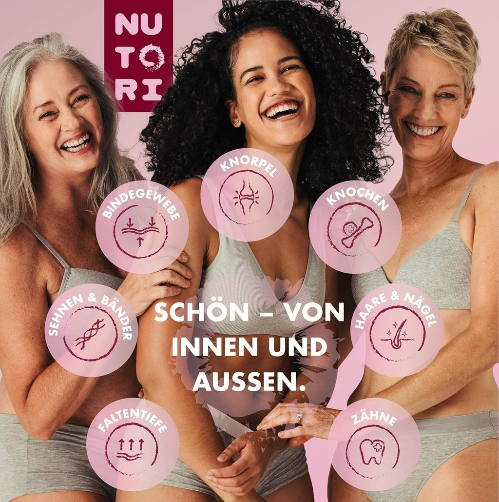 NUTOI - Kollagen Pulver 300G Optimale Bioverfügbarke